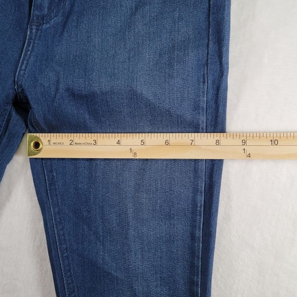 Free People Women's Jeans Size 26 Hi-Rise Skinny Blue Stretch Denim Made In USA - Picture 11 of 16